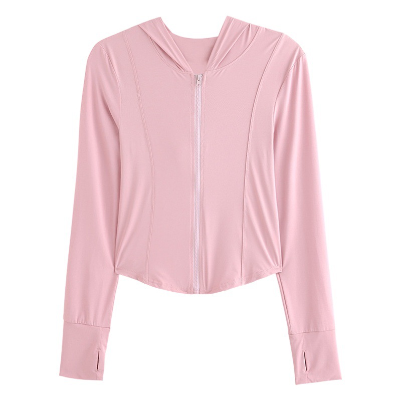 Carefully Selected Sun Protection Clothing for Women, New Summer Style, Tight-Fitting Ice Silk Breathable Anti-Uv Slim-Fit Sun Protection Jacket, Sun Protection Clothing for Women