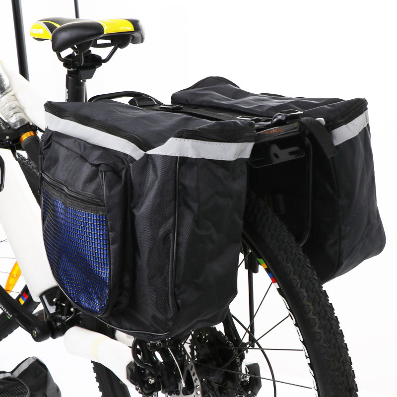 Mountain Bike Rear Shelf Bag Cycling Bag Bicycle Bag Long and Short Distance Bike Riding Equipment Camel Bag Bicycle Rear Bag