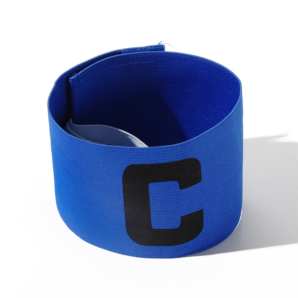Picture of Captain's Armband Football Game Velcro Basketball Professional Elastic Sticker Event Arm Wrap C-Shaped Label Training