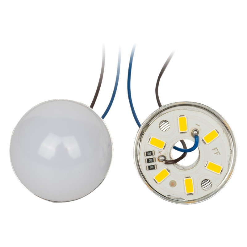 Spot Straight Hair 5V/12V/220V Single Color Two-Color Bulb Lamp Piece Led Light Source Wick