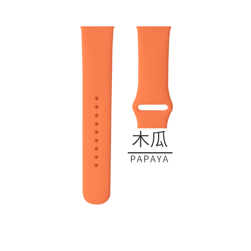 Picture of For AppleWatch Apple Silicone Strap iwatch1-9/SE Smart Watch Classic Sport Strap