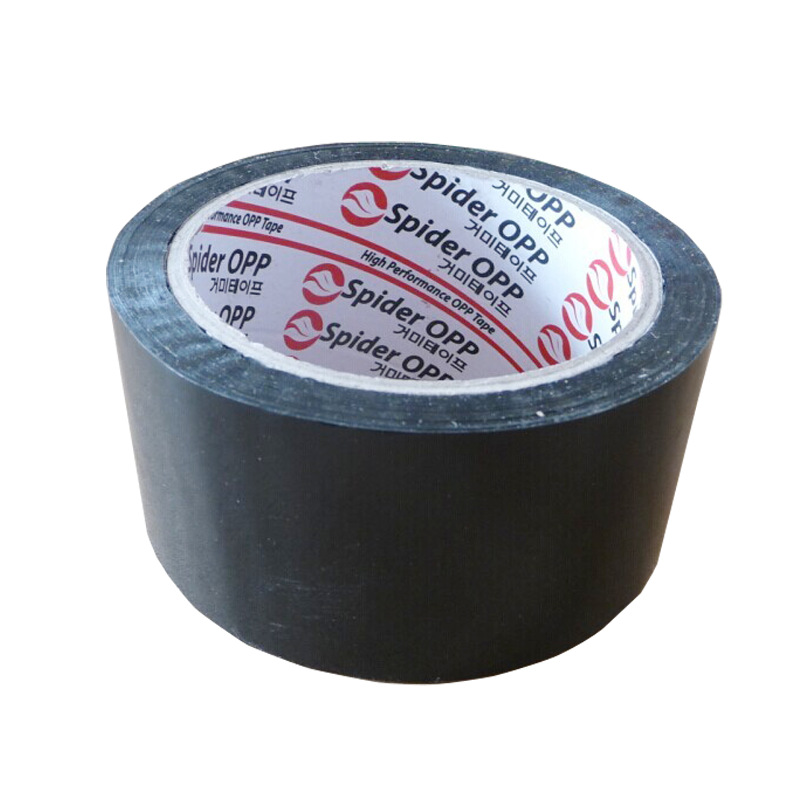 Picture of Export foreign trade sealing packing tape black sealing tape ground warning tape color tape wholesale