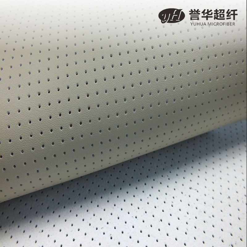 Car Seat Sofa Punching and Punching Microfiber Leather Shoe Materials Luggage Genuine Microfiber Suede Leather Microfiber Leather Punching