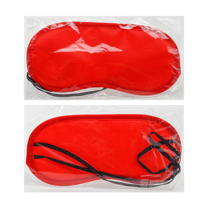 Picture of Polyester Blackout Sleep Eye Mask Hotel Disposable Light-Proof Eye Mask Aviation Travel Nap Eye Mask Manufacturer Wholesale