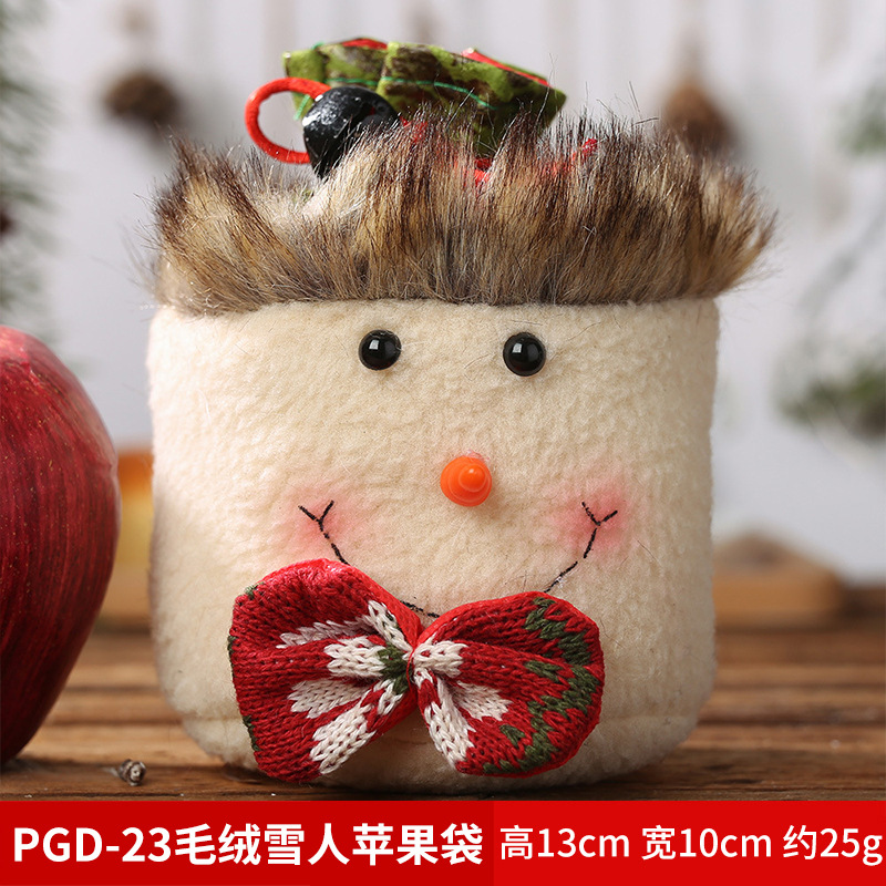 Picture of Christmas Gift Apple Bag Handbag Adult Children Children Christmas Gift Decoration High-end Gift Bag