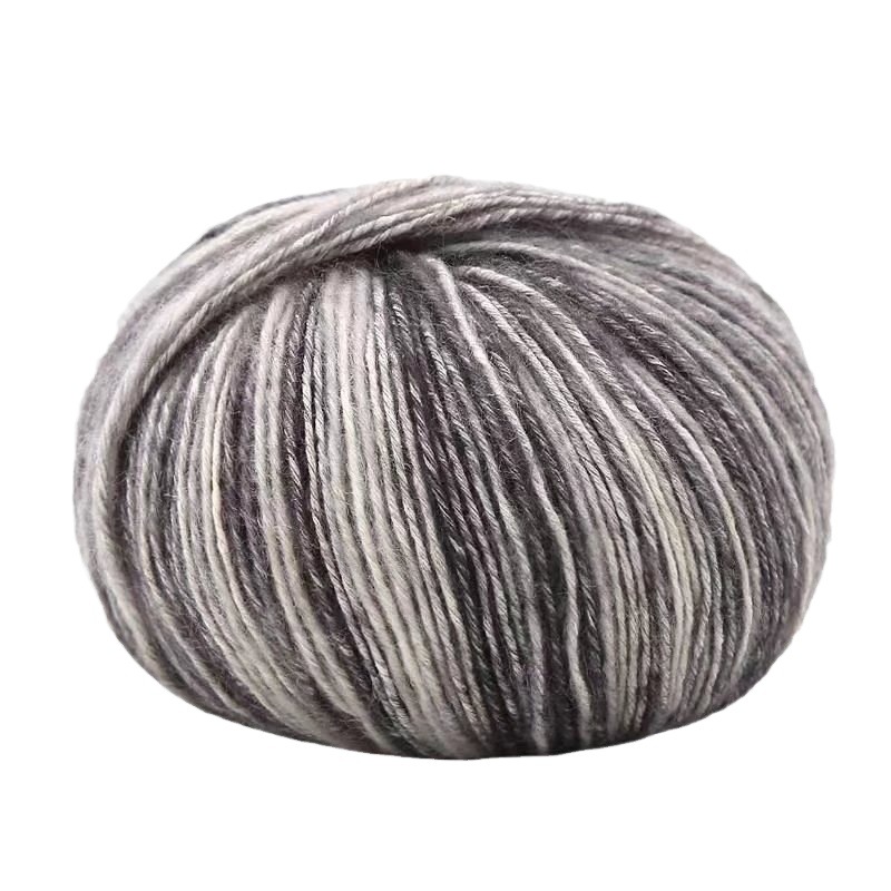 Cross-border camouflage cotton wool segment dyeing gradient cotton yarn handmade diy thick cotton wool wool wholesale