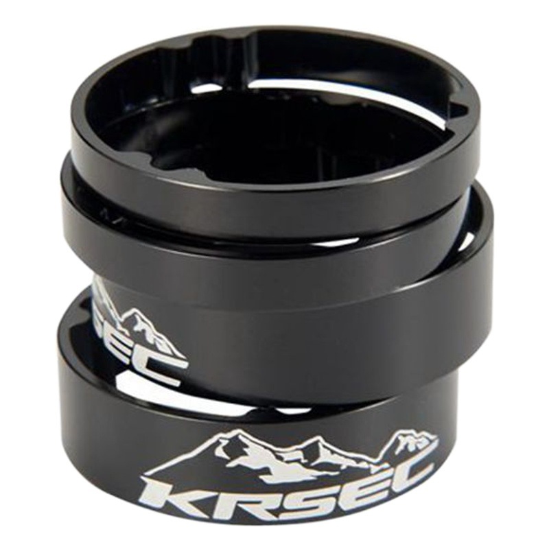KRSEC mountain bike handle vertical washer bowl set aluminum alloy color lightweight front fork special bicycle washer