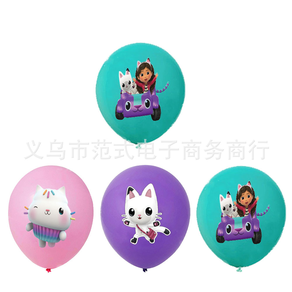 Picture of Gaby doll paper tray paper cup paper towel rice flower box tablecloth pennant Gaby doll disposable birthday tableware