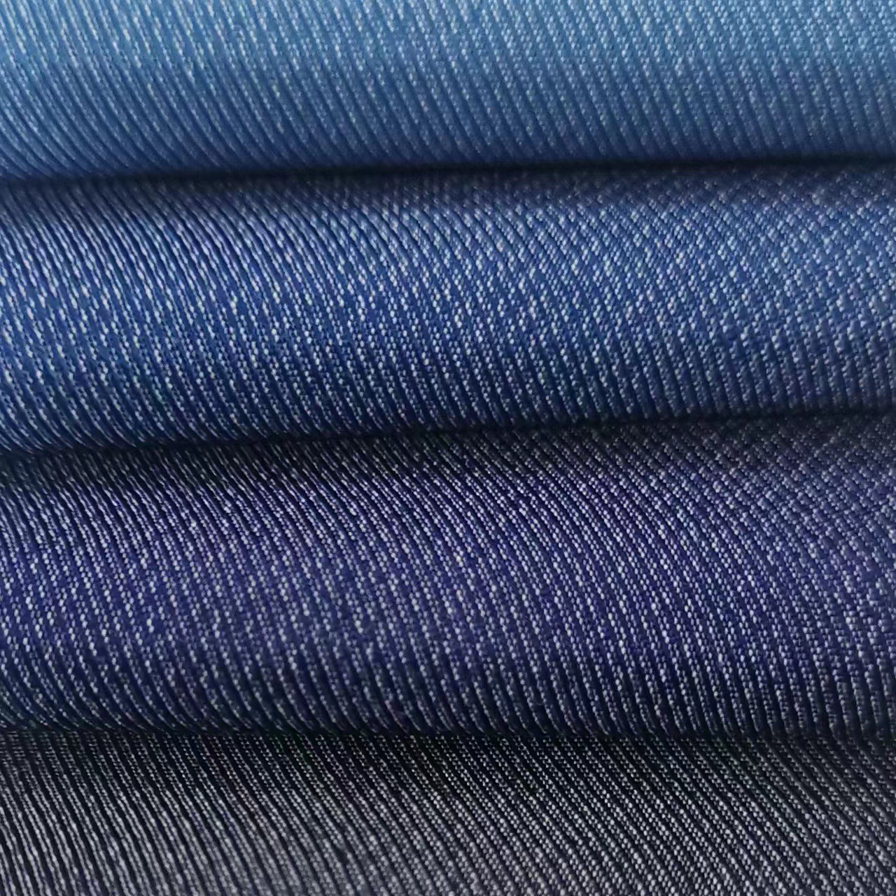 Picture of Non-fading rayon Denim imitation denim fabric wash-free denim skirt pants shirt children's clothing fabric