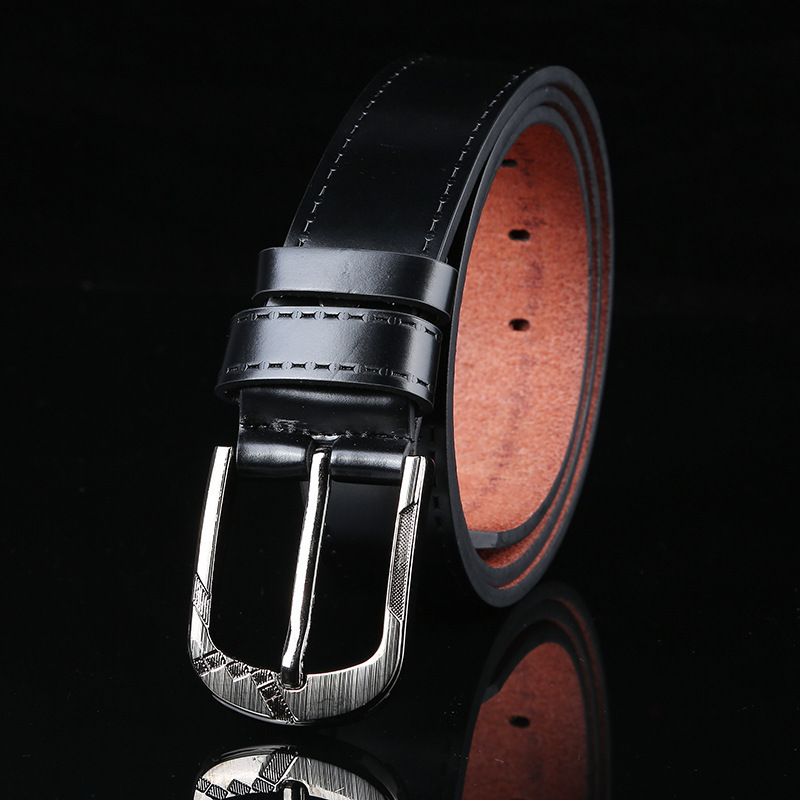 Picture of New European and American casual Joker men's pin buckle belt PU washed microfiber belt pants belt stall supply wholesale