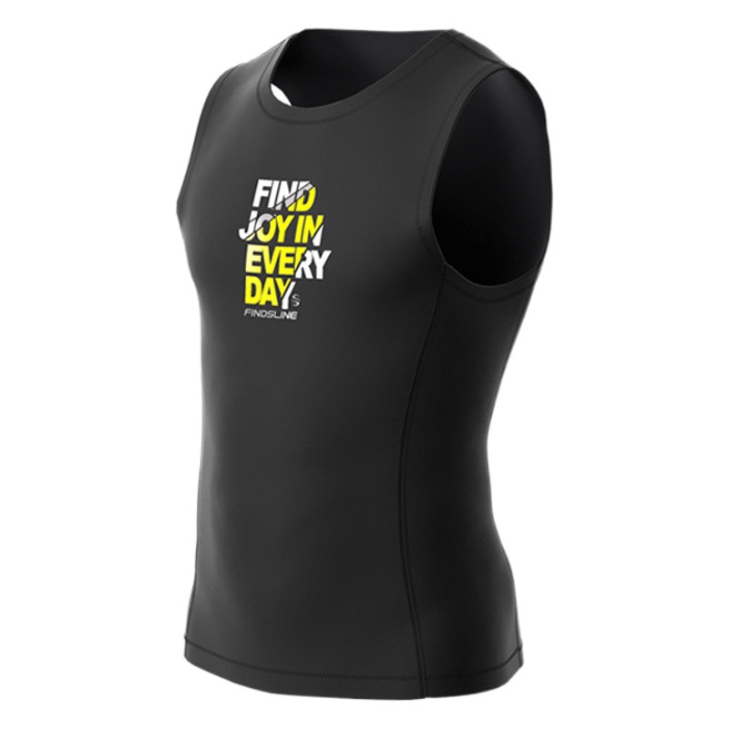 Diving vest SLINX super elastic CR warm close-fitting sleeveless men's water rowing suit snorkeling surf vest