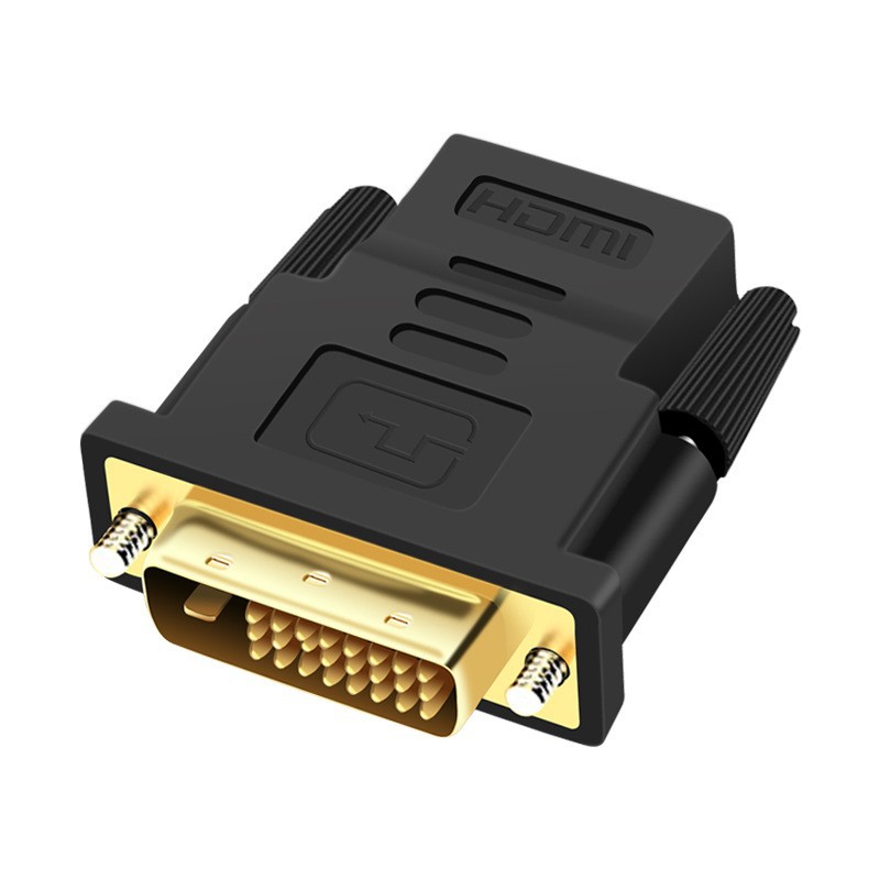 Picture of HDMI to Dvi Adapter 24+1 Mutual Conversion for Connecting Tv and Computer to Monitor, Dvi to Female Converter, High-Definition Conversion