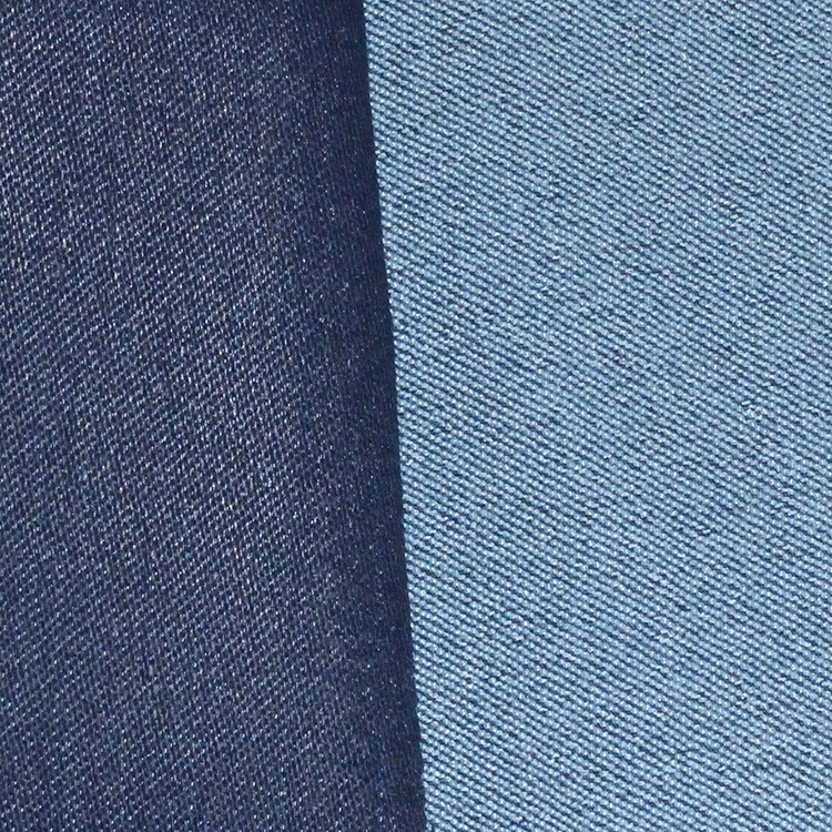Super Elastic Woven Denim Fabric 10.5 A Two-sided Elastic Comfortable Woven Fabric Multicolor in stock Polyester Cotton Denim Fabric
