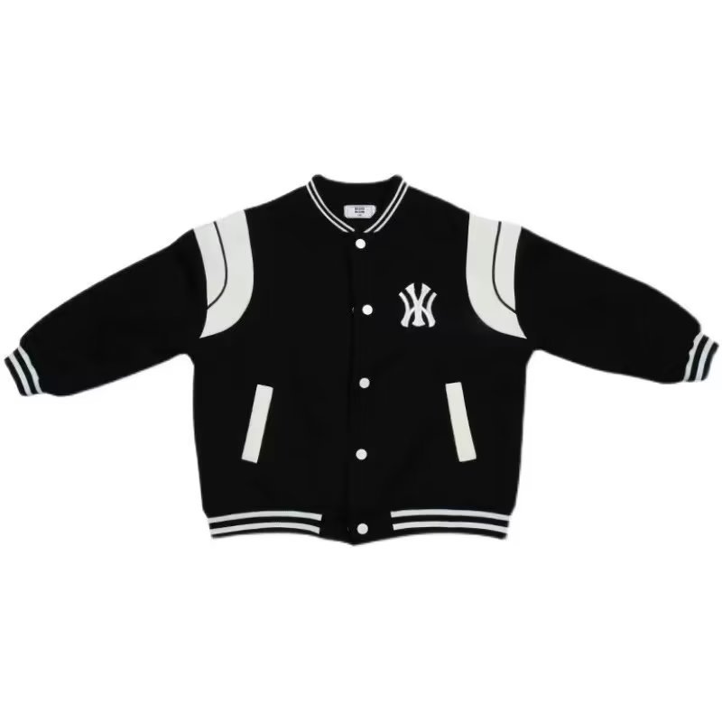 Picture of Children's Coat Boy's Baseball Suit Coat Autumn and Winter New 2024 Children's Middle and Big Children's Fashionable Brand Sports Jacket