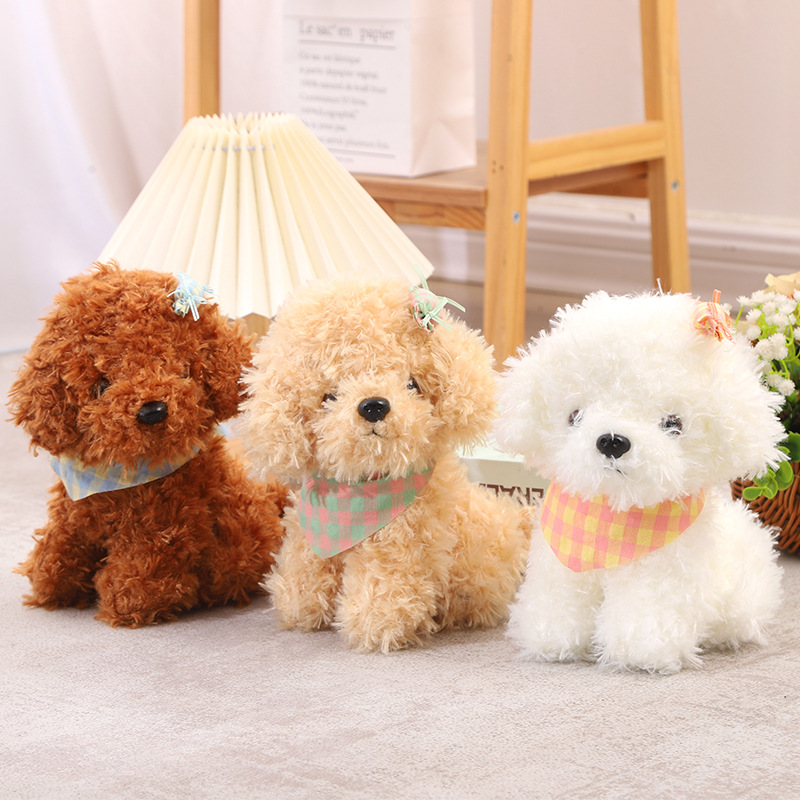 New Cute Dog Plush Toy Doll Children's Birthday Gift Comfort Muppet Grab Doll Wholesale