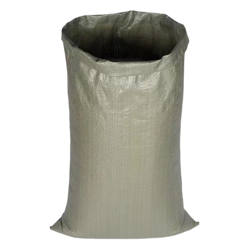 Wholesale gray plastic woven bag large express logistics packing bag construction garbage bag snakeskin bag manufacturer