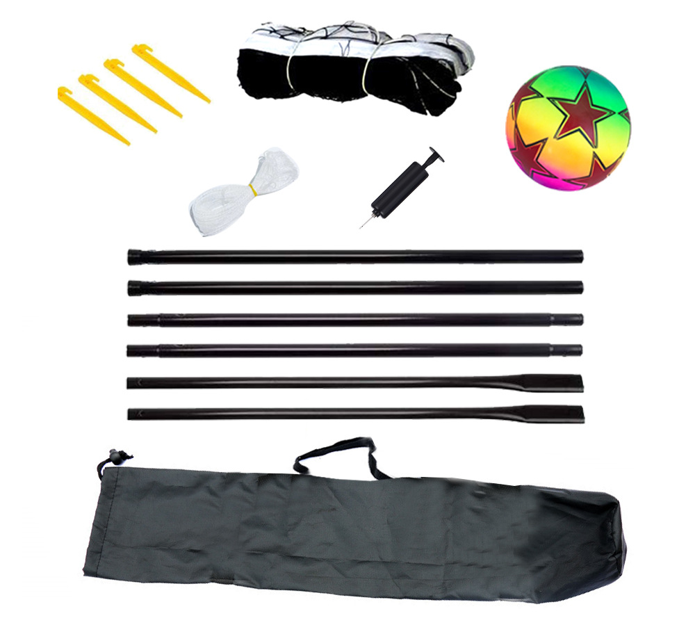 Picture of Factory new hot selling beach volleyball net rack suit outdoor portable badminton football Net rack game suit