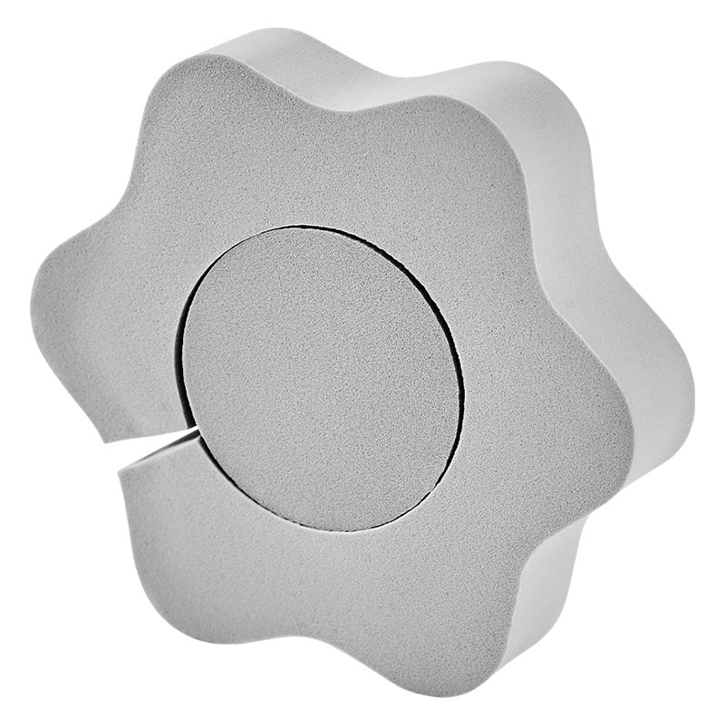 Flower absorbent sponge faucet wash and care dual-use sponge prevent scale kitchen basin bathroom cleaning mirror wipe