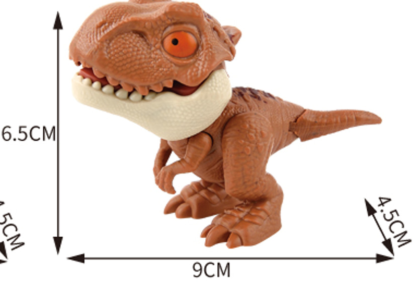 Picture of Cross-border New Explosions Children's Educational Finger-biting Dinosaur Toys suit Finger-biting Dinosaur Small Animal Blind Bag Blind Box