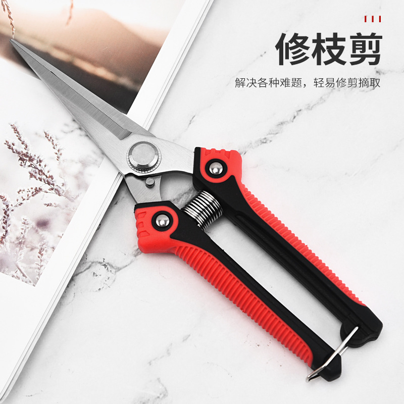 Picture of Manufacturer Supplies Thick Branch Shears, Garden Scissors, Grape Shears, Gardening Scissors, Pruning Shears, Fruit Picking Scissors