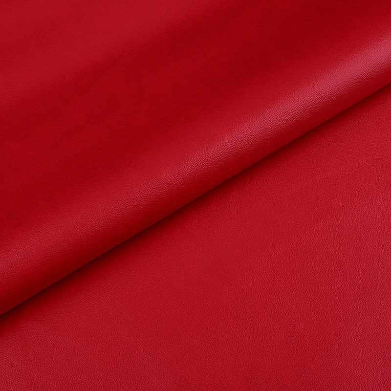 Picture of Environmentally Friendly 0.6mm Imitation Velvet Nappa Pattern Leather Pu Fabric Wear-Resistant Soft Bag Luggage Artificial Leather Shoe Material Imitation Leather