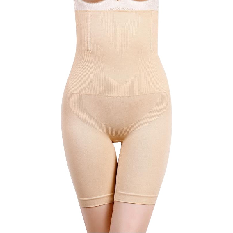 Plus Size Tummy Control Pants, Postpartum Body Shaping Underwear, Stomach Control, Butt Lift, High Waist Boxer Briefs, Body Shaping Bottoming Safety Pants for Women