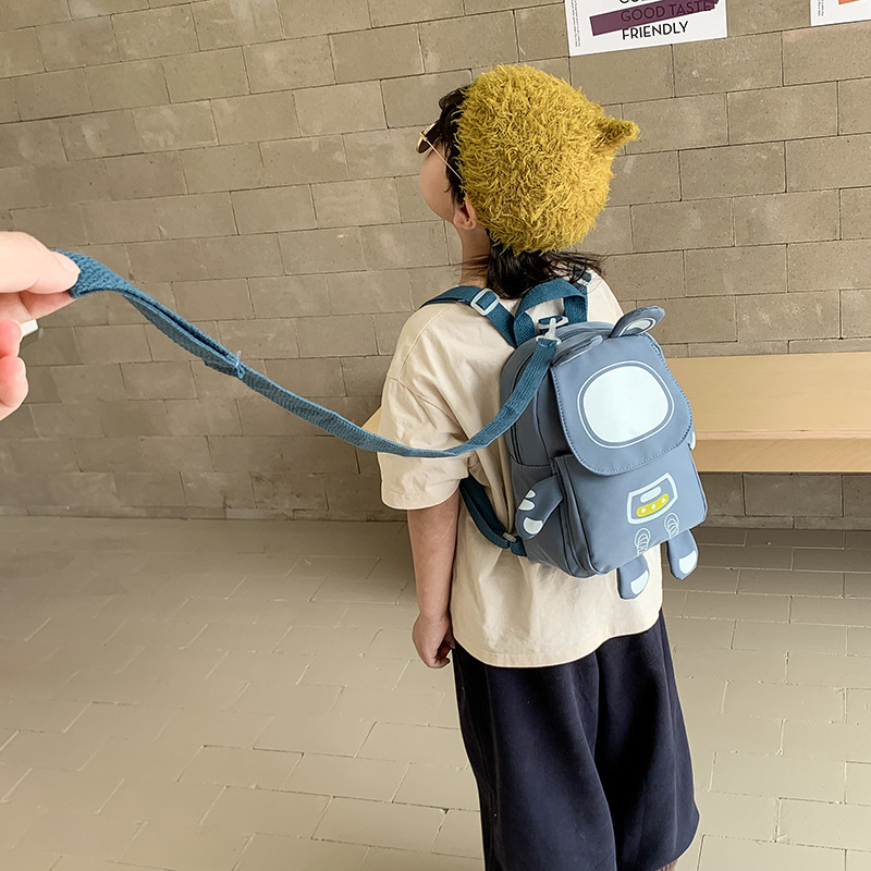 Picture of Children's Schoolbag Japanese Anti-lost Kindergarten Baby Backpack Cute Astronaut Boys and Girls Casual Backpack