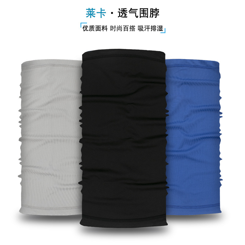 Picture of Outdoor breathable sunscreen breathable Ice Silk sports turban scarf Fishing Magic face scarf collar riding mask headgear