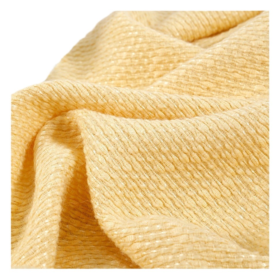 Picture of Flowing Velvet Chanel-Style Fabric 2024 Autumn and Winter Coarse Woven Tweed Chanel-Style Jacket Fabric