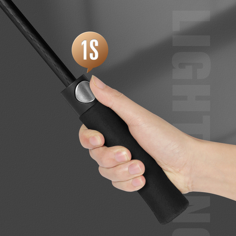 Picture of Manufacturers wholesale a large number of oversized double straight rod sun umbrella wind-resistant strong long handle advertising business umbrella customization