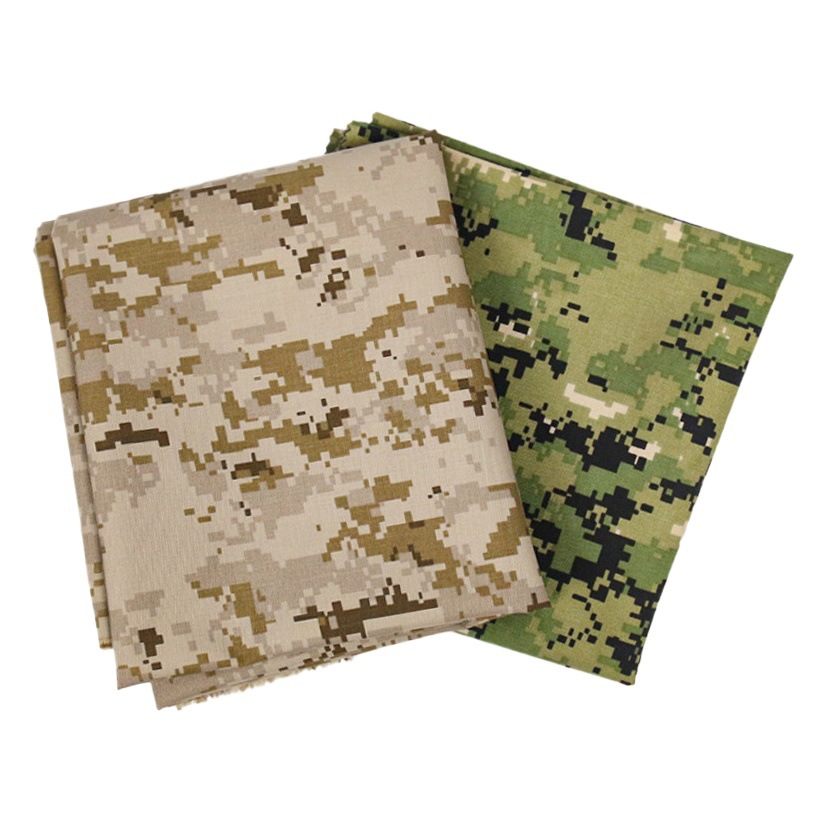 Rongsheng American AOR2 Jungle Digital Camouflage 500D Nylon Withdrawable Waterproof Coated Tactical Anti-Infrared Fabric