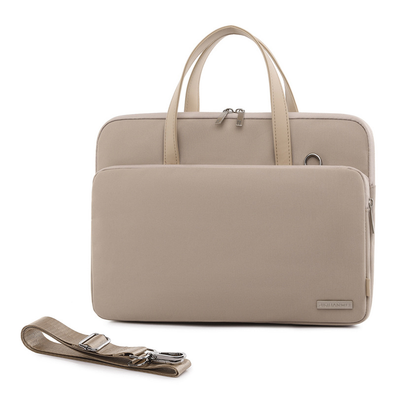 Picture of 2024 new laptop bag shoulder handbag 13/14/15 inch women's simple fresh messenger bag