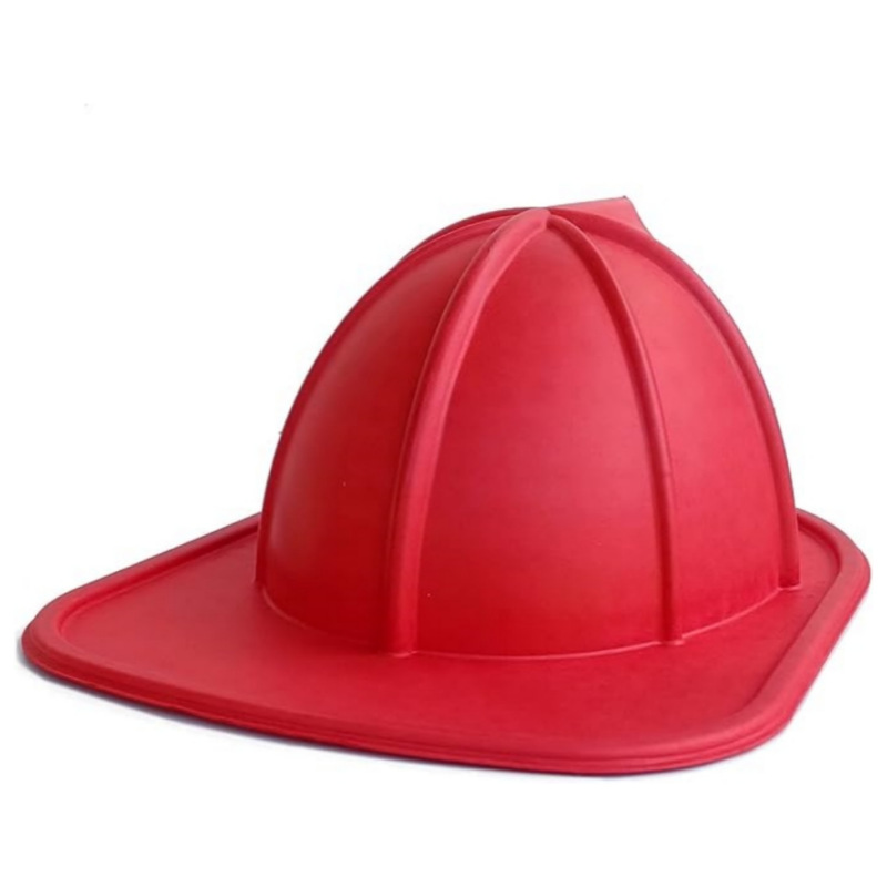 Pulp Sugarcane Pulp Fire Fighting Hat Kids Fireman Hat Costume Party Supplies Non Plastic Pulp Molded