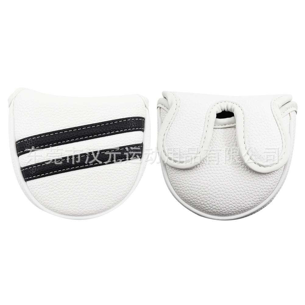 Picture of Factory direct cross-border e-commerce golf club cover pu club cover ball head protective cover push rod cap cover