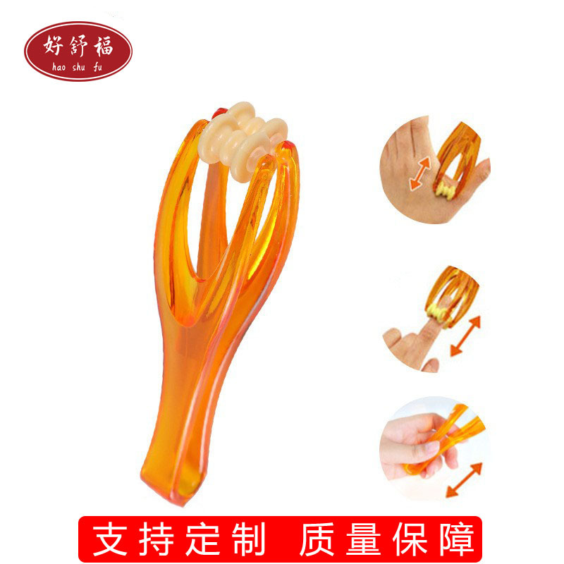 Finger Massager Multifunctional Hand Joint Relief Manual Roller Meridian Acupoint Massage Equipment Wholesale Portable