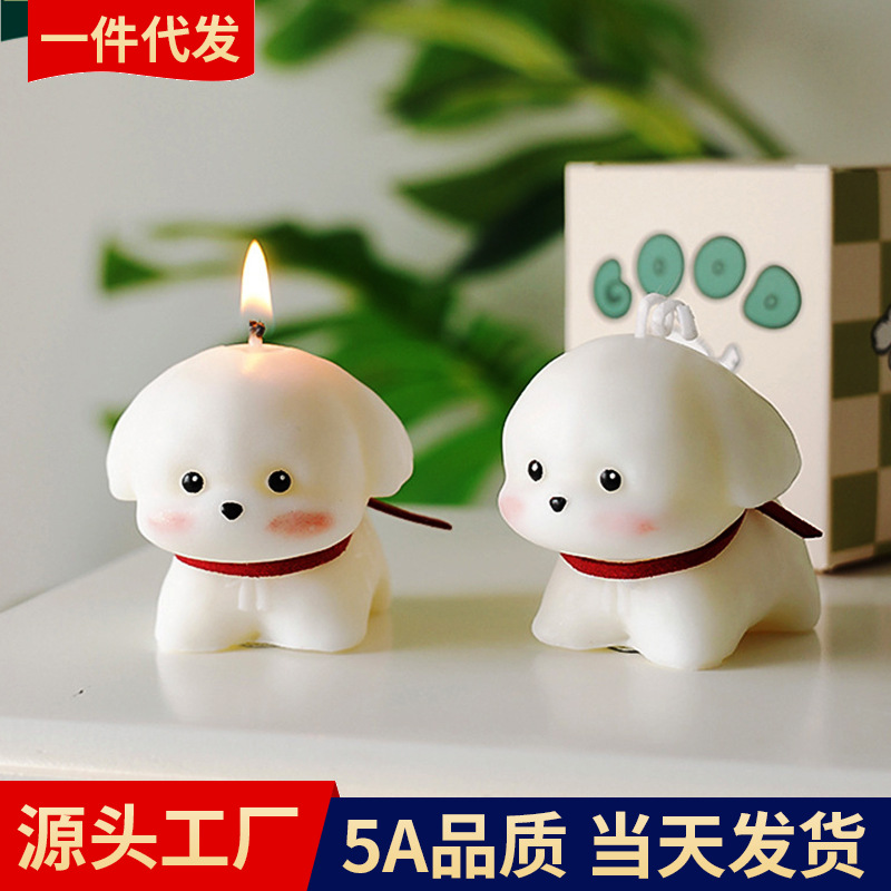 Cute Handmade Scented Candles, Birthday Atmosphere Souvenirs, Practical Small Gifts, Creative Cross-Border Wholesale Ornaments