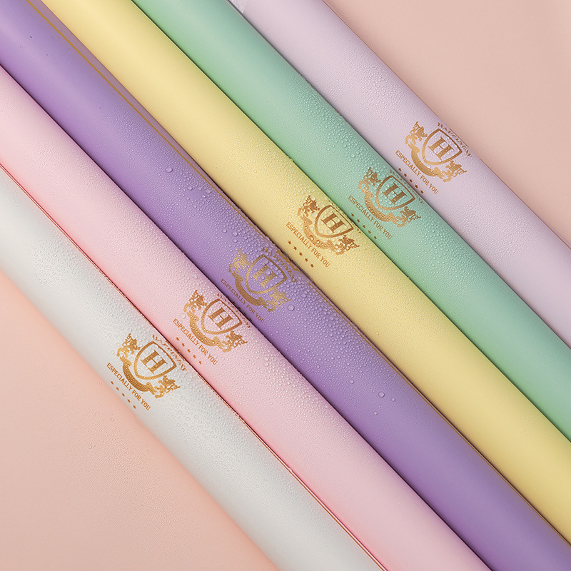 Foreign Trade Creole Paper Queen Wrapping Paper Waterproof Floriculture Material Special Wrapping Paper Flower Wrapping Paper Batch