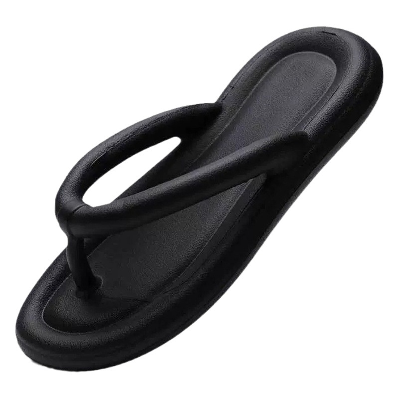 Cross-Border Candy Flip-Flops Women's Summer Outer Wear Sandals Flip-Flops Soft Thick-Soled Eva Beach Shoes 2025 New