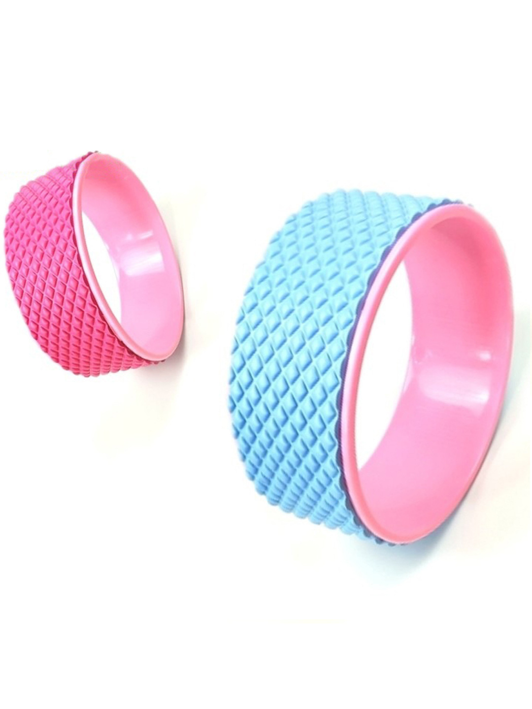 Picture of Upgraded 3D Floating EVA Yoga Wheel Back Curved Beauty Back Artifact Massage Roller Yoga Fitness Supplies
