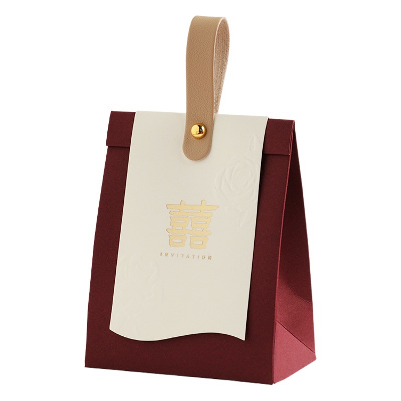 Wedding supplies collection wedding candy box wholesale high-grade wedding gift candy bag candy gift box