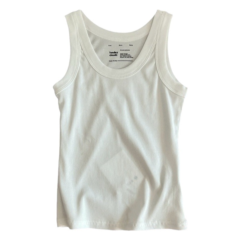 Picture of Retention Recommended Good 808 Threaded Printed Vest Sleeveless Women's All-match Casual Sports Slim-fit High-elastic Slimming