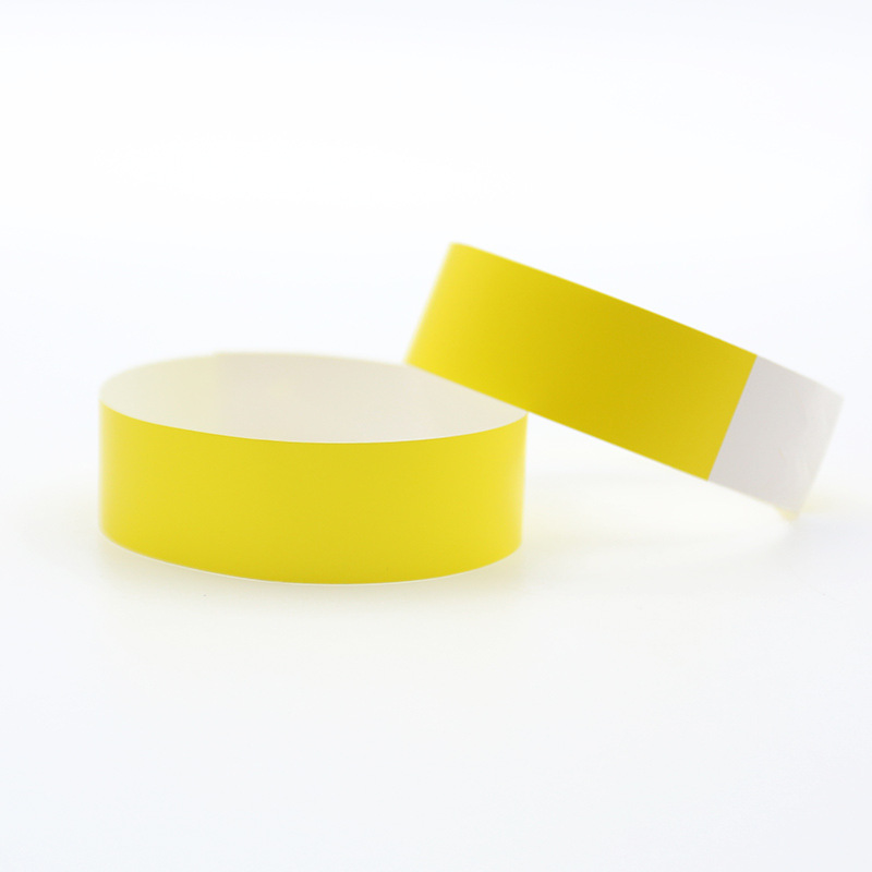Picture of Spot disposable bracelet waterproof tear-proof identification synthetic paper exhibition admission ticket disposable wrist strap