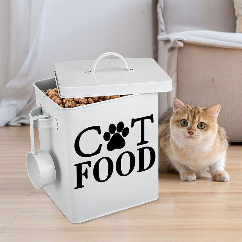 English Phrase cat food Wall Sticker Cat Pet Tableware Self-adhesive Painting Cross-border AliExpress