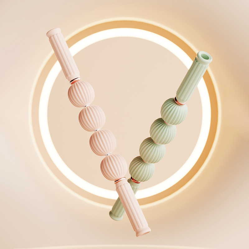 Massage Stick, Wolf Tooth Stick, Roller Muscle Relaxation Tool, Calf Slimming Fascia, Deep Pain Point Strength, Roller Massager
