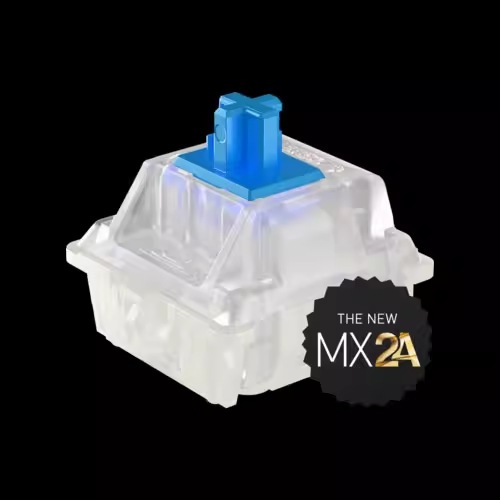 Picture of cherry cherry shaft mechanical keyboard MX2A shaft body switch green tea black silver mute red shaft RGB transparent