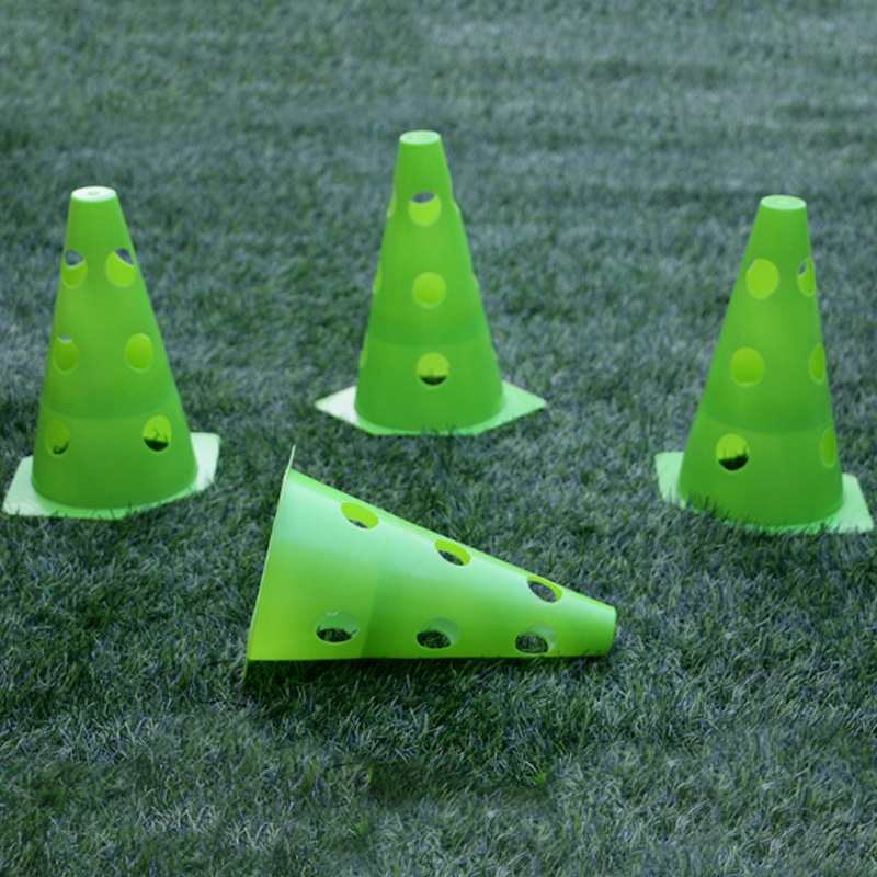 Picture of 23cm Hexagon Bucket with Hole Sign Football Obstacle 23cm Sign Bucket Plastic Bucket Sign Conical Bucket Ferrule