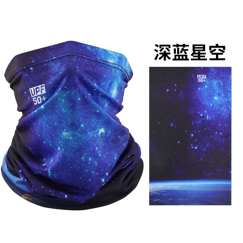 Picture of Sunscreen Mask Riding Sunscreen Collar Men's and Women's Fishing Ice Silk Magic Scarf Summer Scarf Thin Scarf