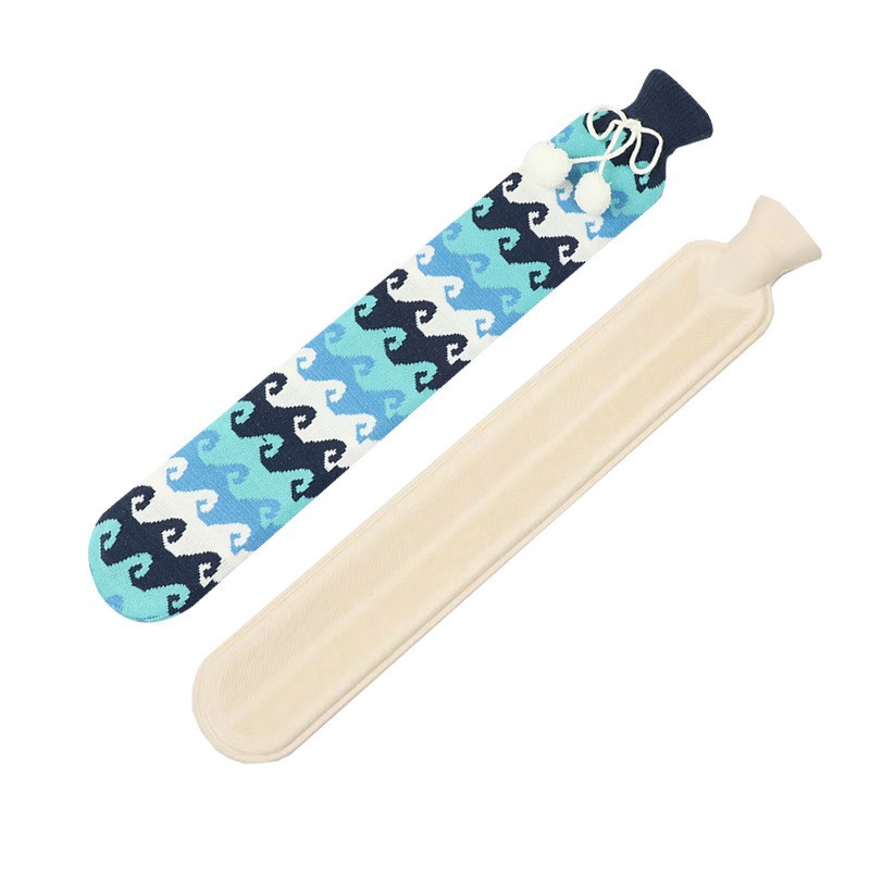Picture of Belt hot compress warm hand water bag warm shoulder neck plush rubber hot water bag Flushing strip warm hand treasure spot wholesale