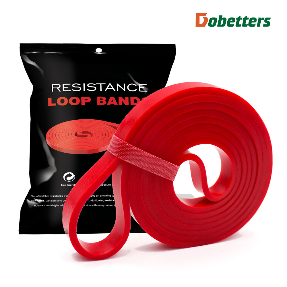 Picture of Fitness elastic ring wide skin ring squat thick ring pull-up training tension ring weight-bearing resistance band
