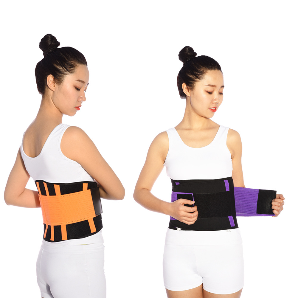 Picture of Hong Kong Sheng new color waist support girdle waist fixed steel plate support waist sports waist support factory wholesale